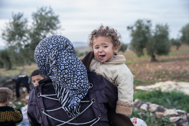 Teröristlerin zorla götürdüğü Afrin'den kaçmayı başardılar